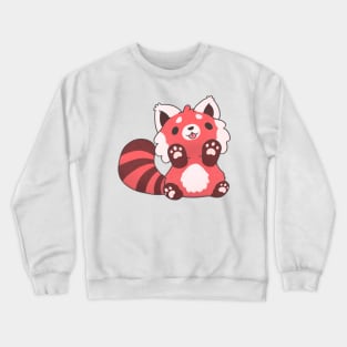 Red panda beans Crewneck Sweatshirt